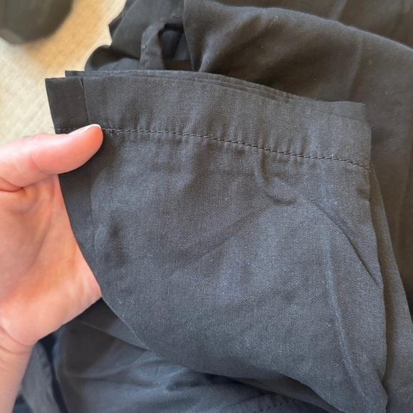 Women's Black Trench Coat - Picture 5 of 5